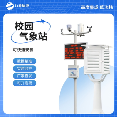 校園科研自動(dòng)氣象站 好事多磨，2023年新版學(xué)校小氣象站閃耀登場(chǎng)